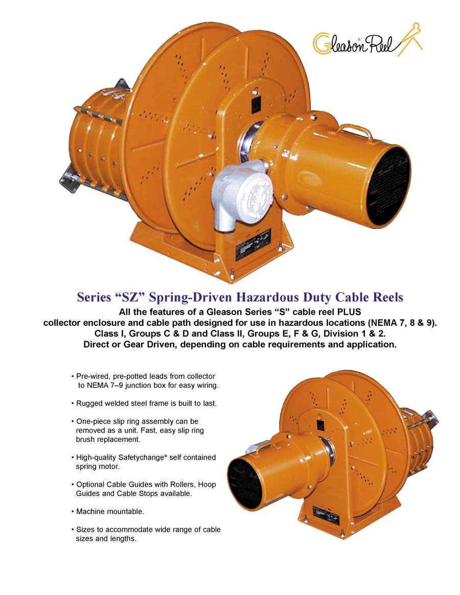 Cable Management Engineered Products Cable Reels